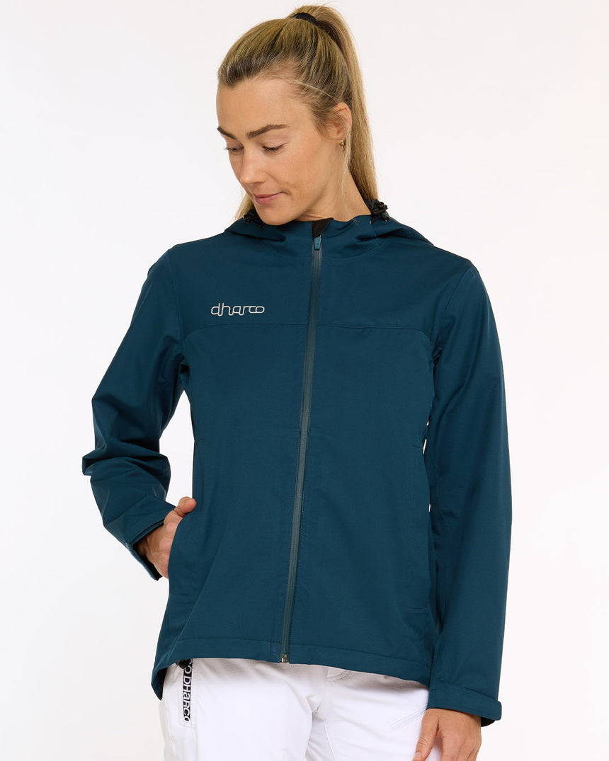 Womens Rain Jacket | Morrocan Blue