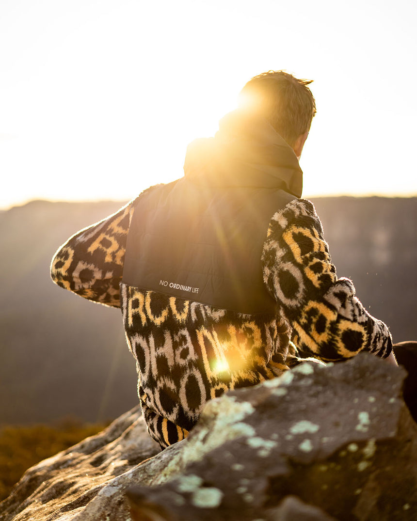 Mens Sherpa Full Zip | Golden