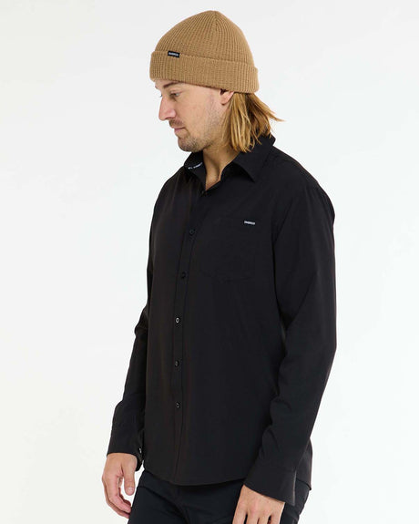 Mens Tech Long Sleeve Shirt | Cash