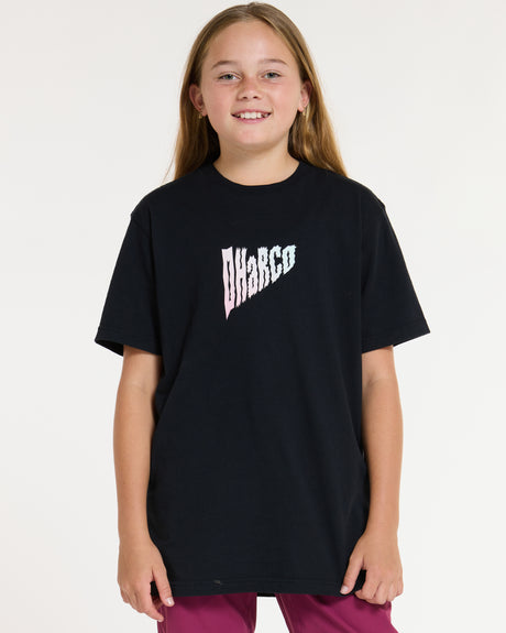 Youth Cotton Tee | Black